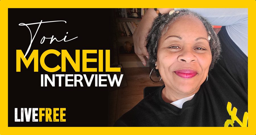 Toni Mcneil interview discussing Live Free gun violence, community-based gun violence prevention and working with Live Free