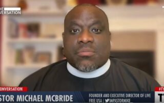 Live Free Executive Director Pastor Mike Mcbride Discussing Live Free gun violence, community-based gun violence prevention on the Young Turks