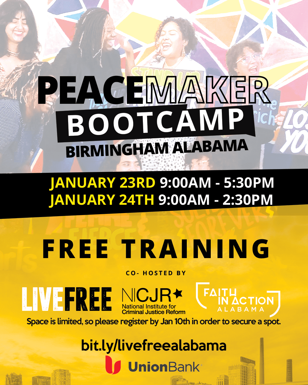 , Peacemaker Bootcamp &#8211; Birmingham, Alabama, Live Free USA - Pastor Mike McBride