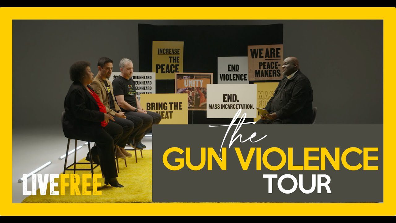 , Coach Steve Kerr and Pastor Mike McBride speak out on Gun Violence, Live Free USA - Pastor Mike McBride