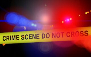 police, crime scene, blue light