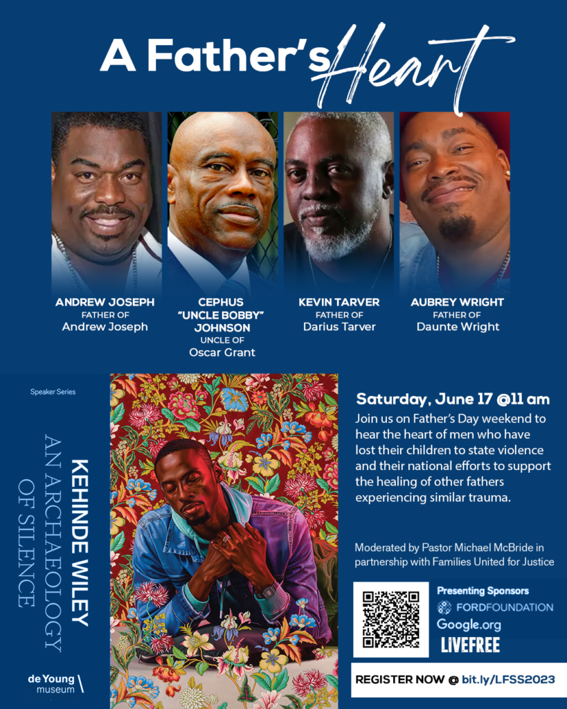 , Join us for the Kehinde Wiley: An Archaeology of Silence Speaker Series &#8211; a Powerful Platform for Those Affected by State-sanctioned Violence, Live Free USA - Pastor Mike McBride