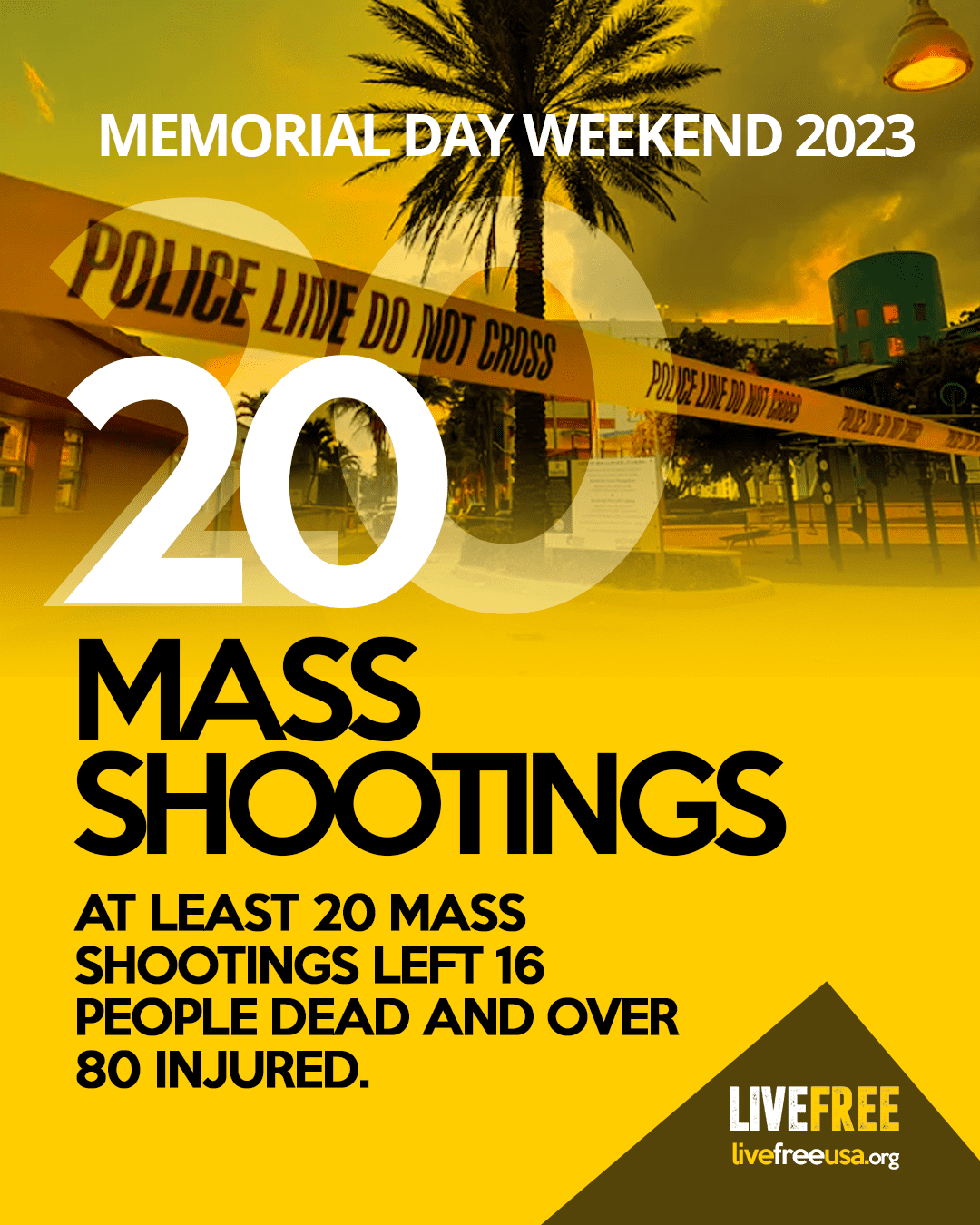 , Memorial Day Weekend Marked by 20 Mass Shootings, 16 Lives Lost in Latest Wave of Us Gun Violence, Live Free USA - Pastor Mike McBride