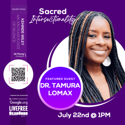 , Meet Dr. Tamura Lomax: Featured Speaker at the Upcoming Kehinde Wiley Speaker Series, Live Free USA - Pastor Mike McBride