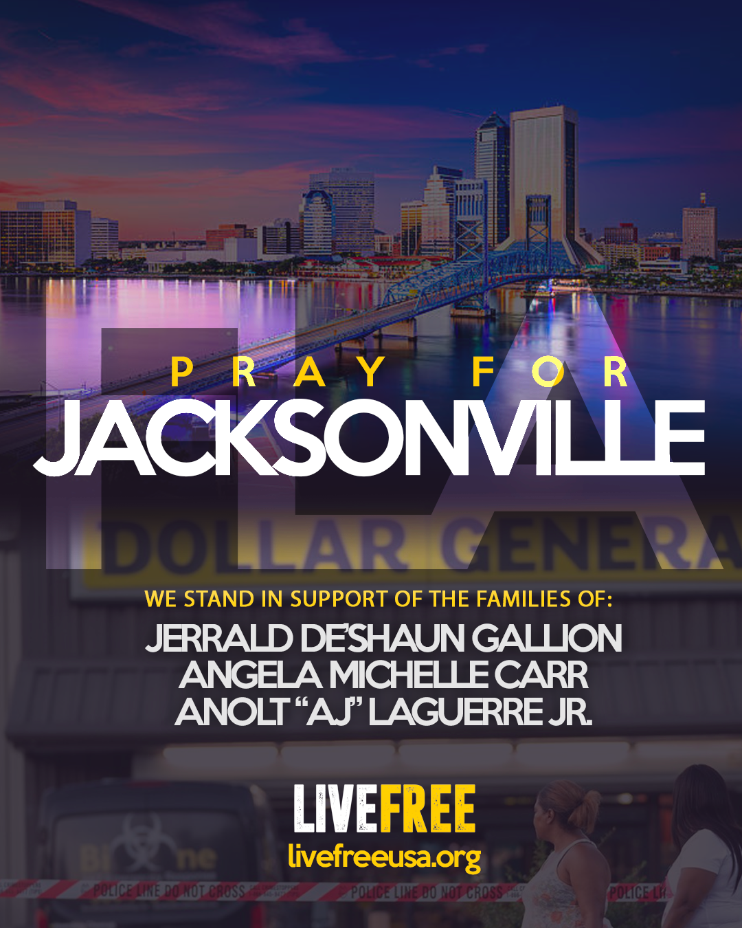 , Justice for Tyre Nichols, Live Free USA - Pastor Mike McBride