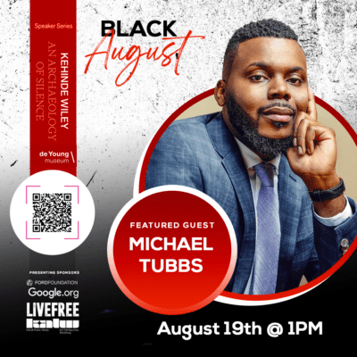 , Meet Michael Tubbs: Featured Speaker at the Upcoming Kehinde Wiley Speaker Series, Live Free USA - Pastor Mike McBride