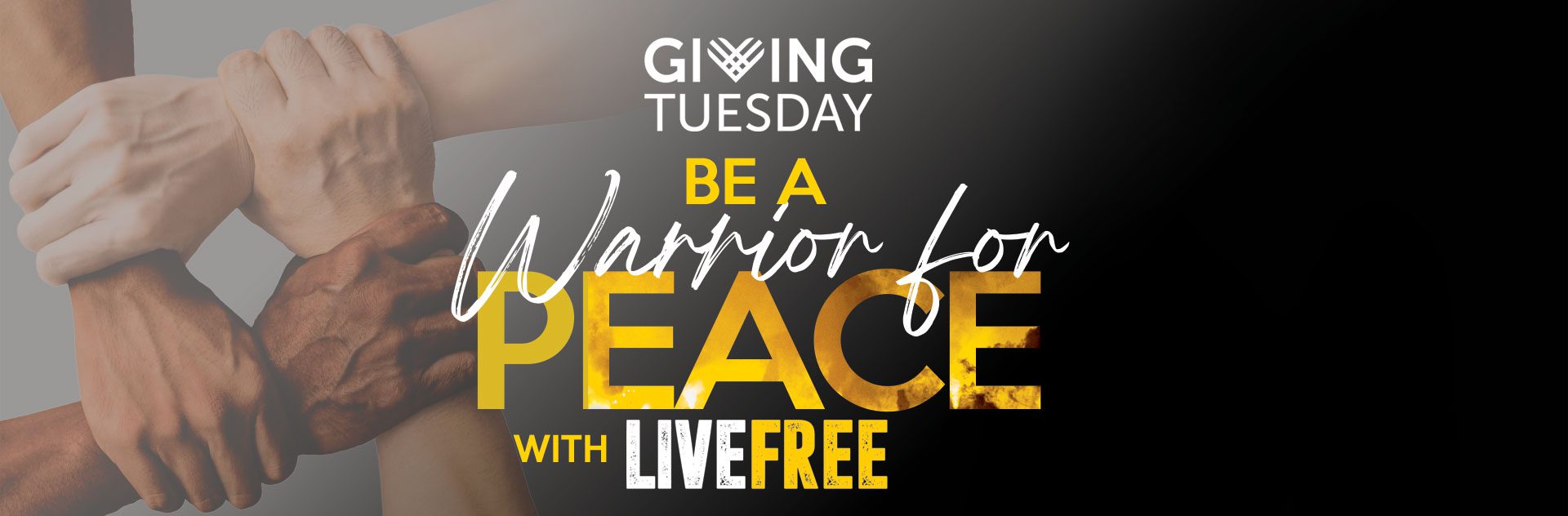 , Giving Tuesday: Be a Warrior for Peace, Live Free USA - Pastor Mike McBride