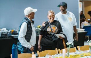 LIVE FREE California community leaders gathering around a shared table